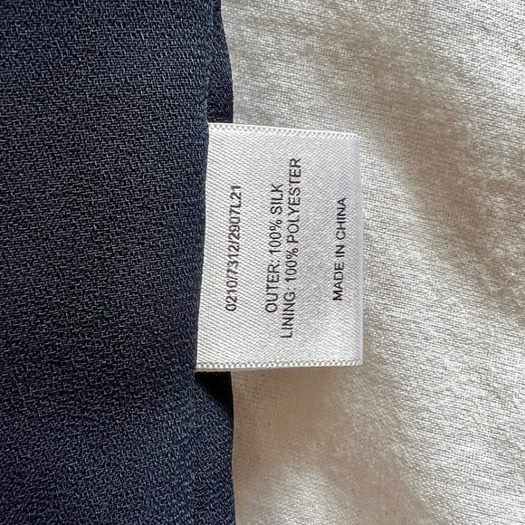 Hobbs London Polka Dot A-Line Silk Skirt in Black Multicolor - Picture 9 of 10